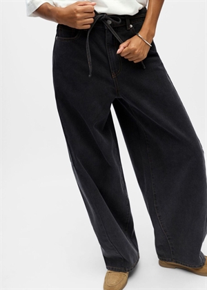 Moji Elsa mw super barrel jeans Black Denim Object 